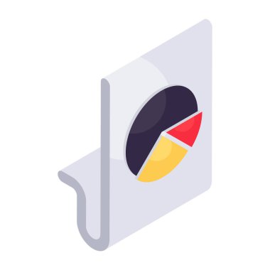 İş raporunun simge tasarımı