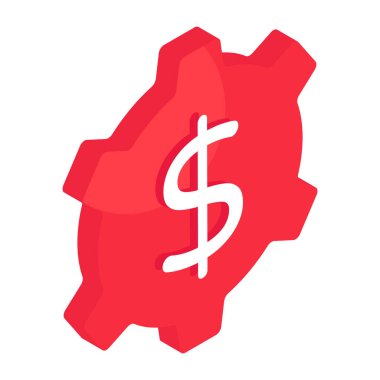 Para yönetiminin trend vektör tasarımı