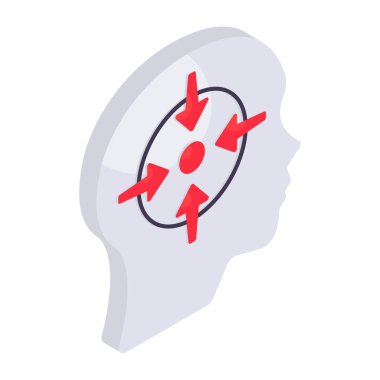 Başlık avı simgesi, düzenlenebilir vektör 