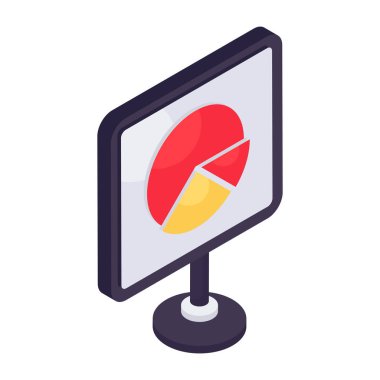 İş sunumunun premimium indirme simgesi