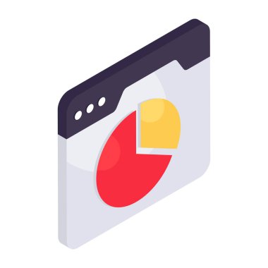 Çevrimiçi veri analizlerinin premimium indirme simgesi