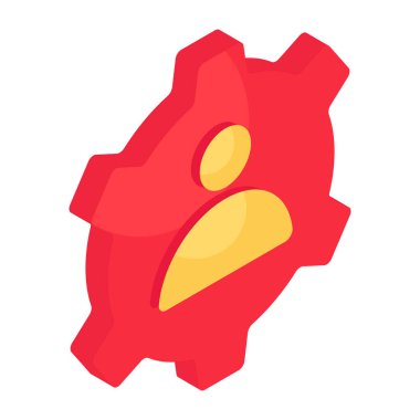 Profil ayarlarının premium indirme simgesi 