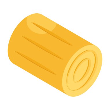 A premium download icon of trunk cut