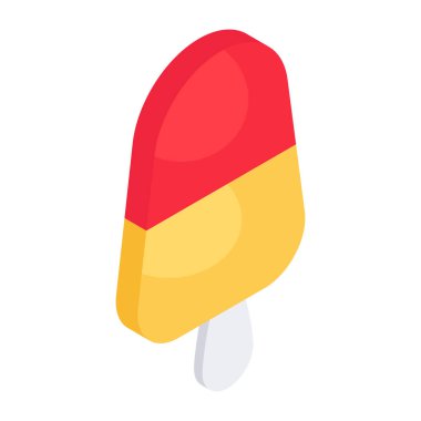 Dondurma simgesi, düzenlenebilir vektör