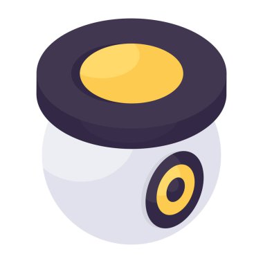 A perfect design icon of cctv camera 