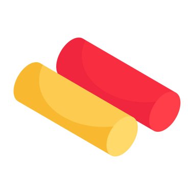 Eşsiz bir tebeşir dizayn simgesi 