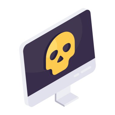 Modern design icon of system hacking 