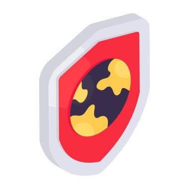 Küresel korunmanın simgesi olan parola 