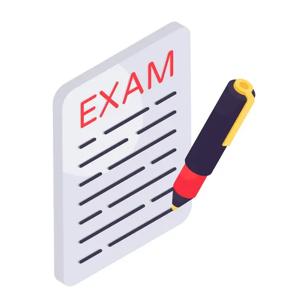 Test için modern tasarım simgesi