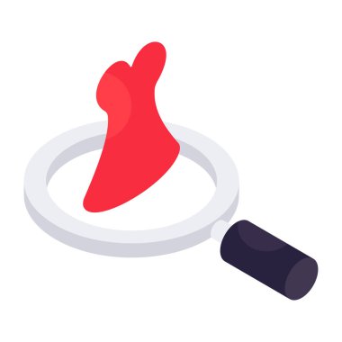 Arama elbisesinin modern tasarım simgesi