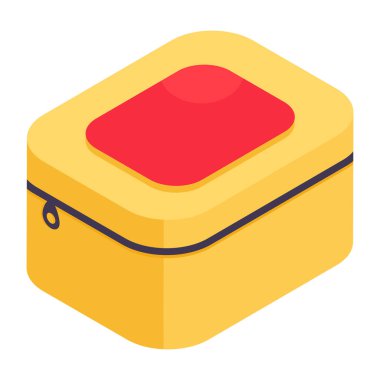 Makyaj kutusunun eşsiz bir tasarım simgesi 