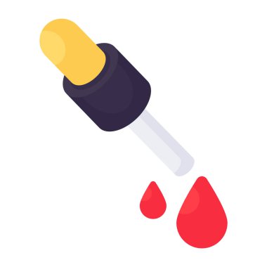 Damlatıcının modern tasarım simgesi 