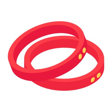 Kolluğun izometrik tasarım simgesi kavramsallaştırılıyor 