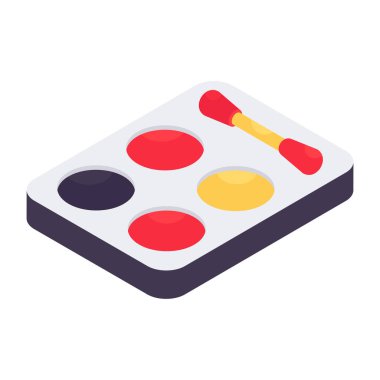 Göz farı kitinin modern tasarım simgesi 