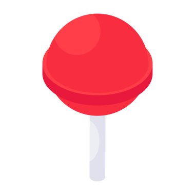 A unique design icon of lollipop