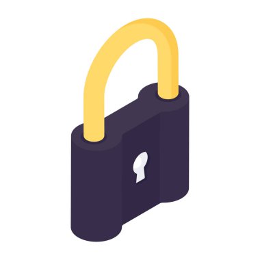 Asma kilidin premium indirme simgesi