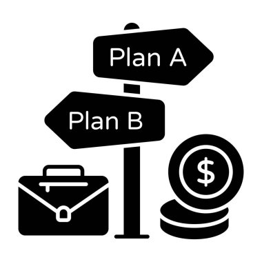 İş yolunun moda tasarım simgesi