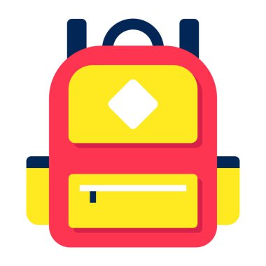      Sırt çantasının son moda vektör tasarımı 