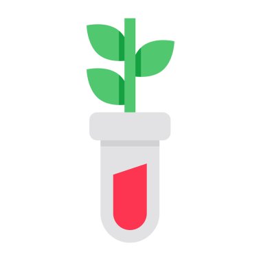 Perfect design icon of botanical tube 