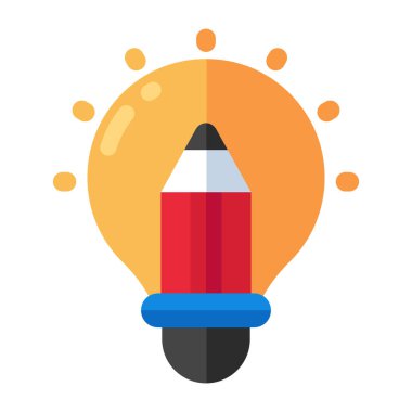 Yaratıcı yazının düzenlenebilir tasarım simgesi 