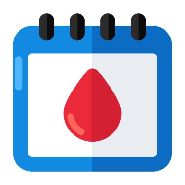 Tıbbi programın eşsiz bir tasarım simgesi 