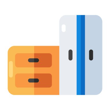 Alemirah 'ın kavramsal düz tasarım simgesi