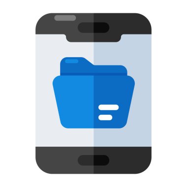 Mobil dizinin premimium indirme simgesi 