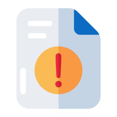 Beyaz arkaplanda izole edilmiş dosyanın yaratıcı tasarım simgesi 