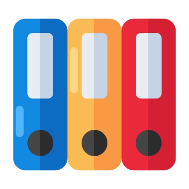 Klasörlerin eşsiz tasarım simgesi 