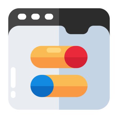        Web tasarımının premium indirme vektörü 