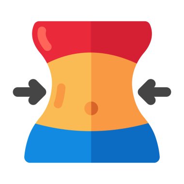Premium download icon of slim waist