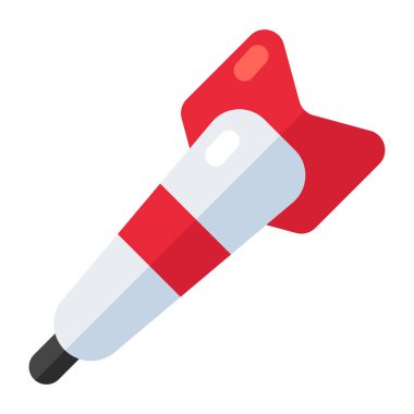 Dart iğnesinin modern tasarım simgesi