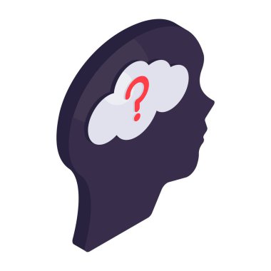 Bulut sorununun simge tasarımı 