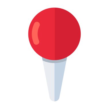 Unique design icon of location pin