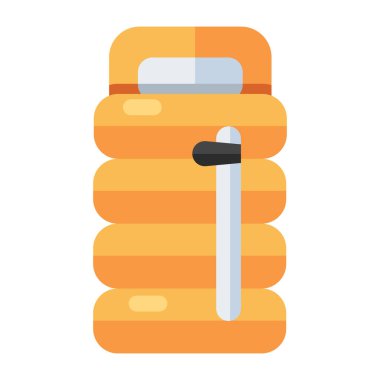 Uyku tulumunun son moda vektör tasarımı