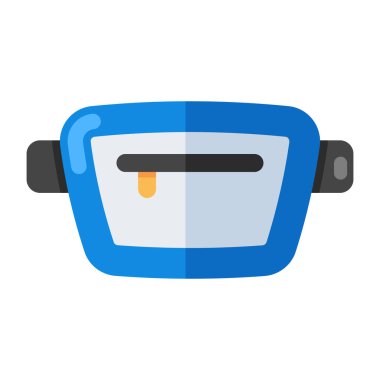 Çantanın renkli tasarım simgesi