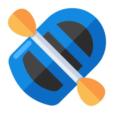 Şişme teknenin bir simge tasarımı