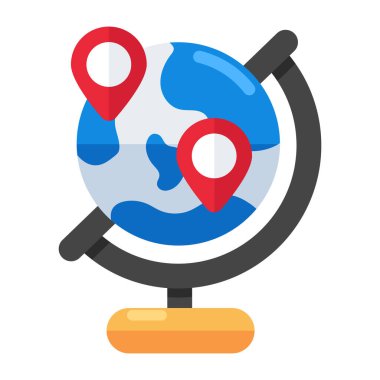 Küresel GPS 'in moda tasarım simgesi