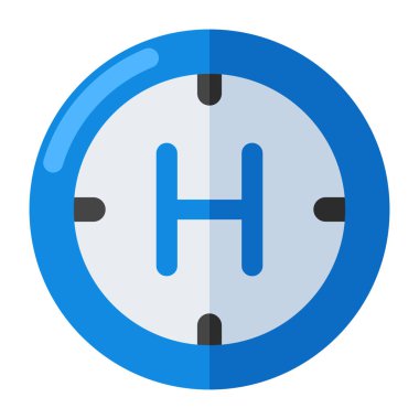 Düz tasarım alan simgesi