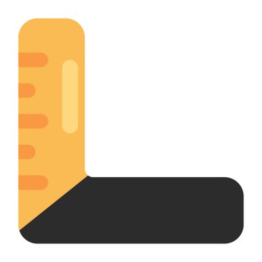 L ölçeğinde düz tasarım simgesi 