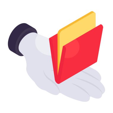 Dizin gönderiminin eşsiz bir tasarım simgesi 