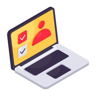 Çevrimiçi sabıka kaydının düzenlenebilir tasarım simgesi 