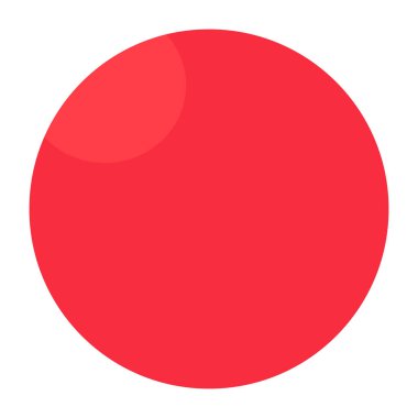 An icon design of yoga ball