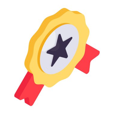 Trendy vector design of quality badge