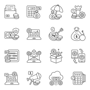 Finans Doğrusal Simgeleri Kümesi 