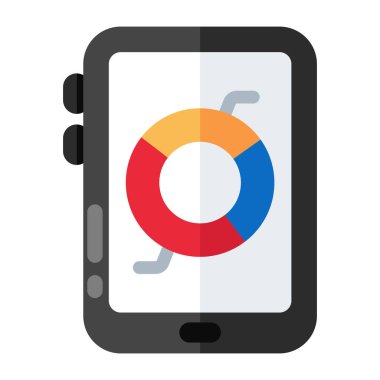 Mobil analizlerin premium indirme simgesi