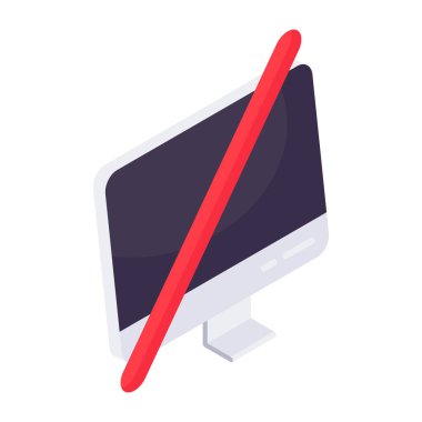 Lcd 'siz moda tasarım simgesi