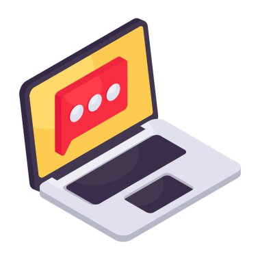 Sistem sohbetinin moda tasarım simgesi