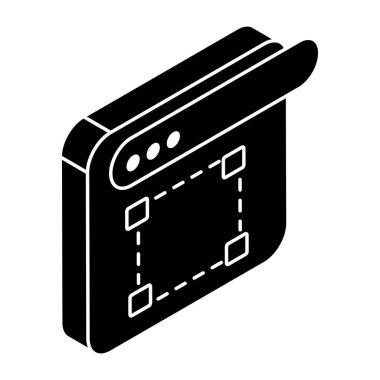      Modern style icon of transformation tool 