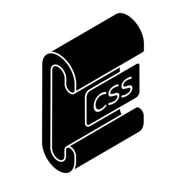 css dosyasının moda tasarım simgesi 